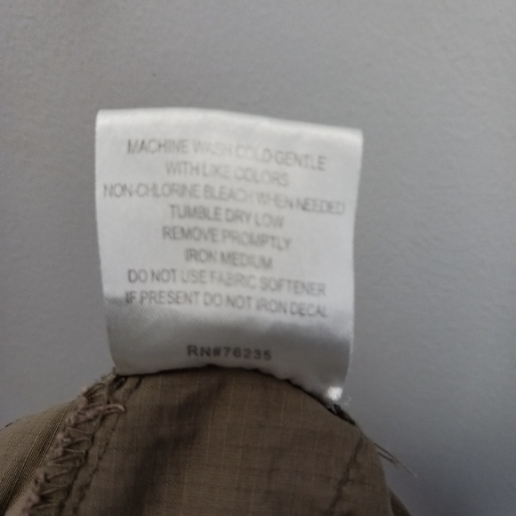 Reel Legends Cargo Fishing Shorts Size XL Beige Elastic Waist Cotton Blend - Picture 7 of 10